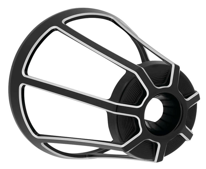 Arlen Ness 81-104 Monster Sucker Air Cleaner Cover - Beveled - Black