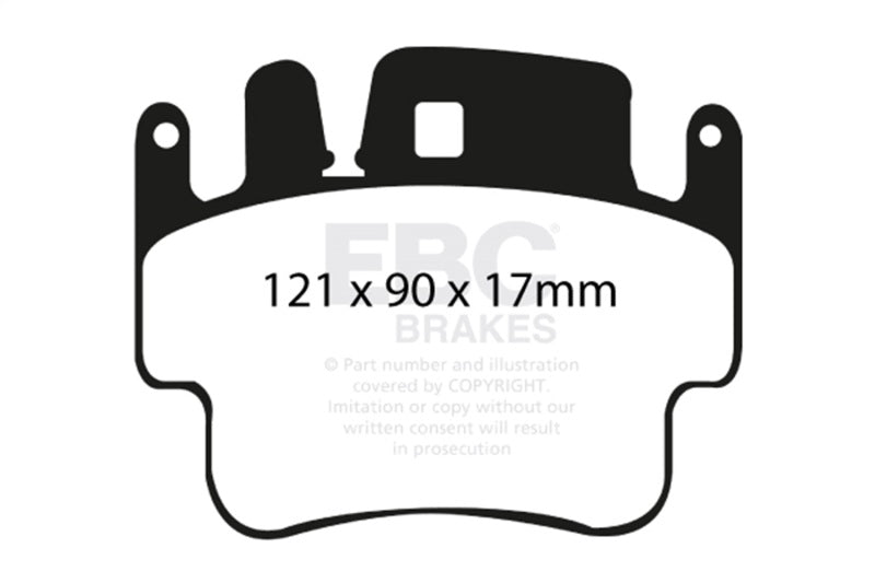 Load image into Gallery viewer, Ebc DP31514C EBC Redstuff Brake Pad Sets
