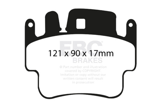 Ebc DP31514C EBC Redstuff Brake Pad Sets