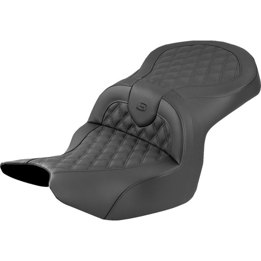 Saddlemen H18-07A-182 RoadSofa LS Seat without Driver Backrest - Black