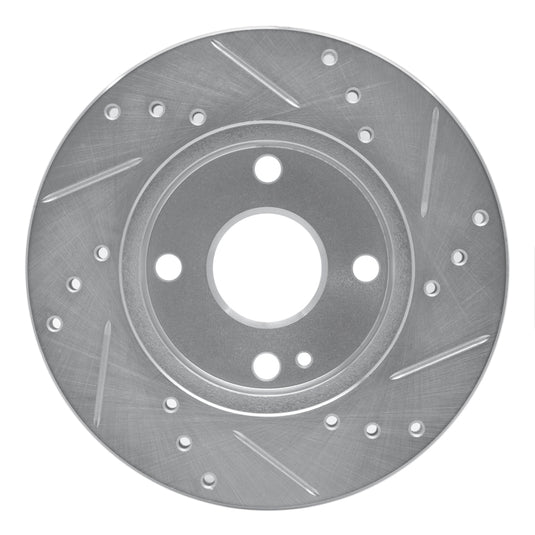 R1 Concepts 631-80022L RNC Brake Rotor - Drill & Slot
