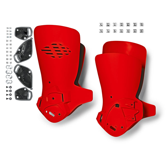 Sidi 154 CF3 Leg Upper - Red