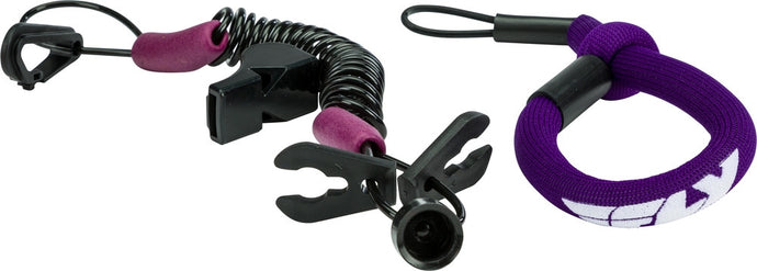 Fly Racing FUJL-2389-PURP Ultra Cord Floating Tethercord/Lanyard - Purple