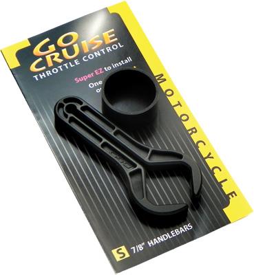 2Wheelride GC22BK Go Cruise Throttle Control - 7/8in. Handlebars