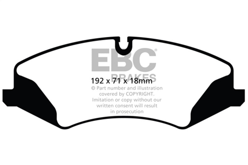 Load image into Gallery viewer, Ebc ED92123 EBC Extra Duty Brake Pad Sets
