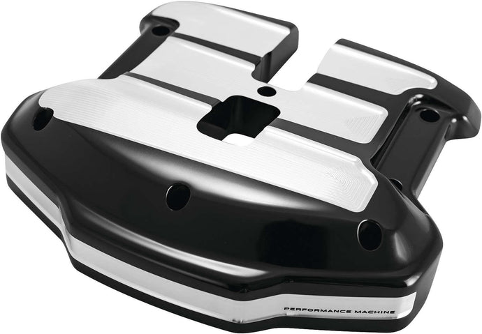 Performance Machine 0177-2070-BM Scallop Rocker Box Covers - Contrast Cut