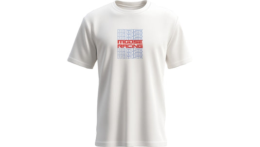 Moose Offroad Recurrence T-Shirt (Small, White)