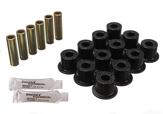 Energy Suspension 6.2102G ES Spring/Shackle Bush - Black