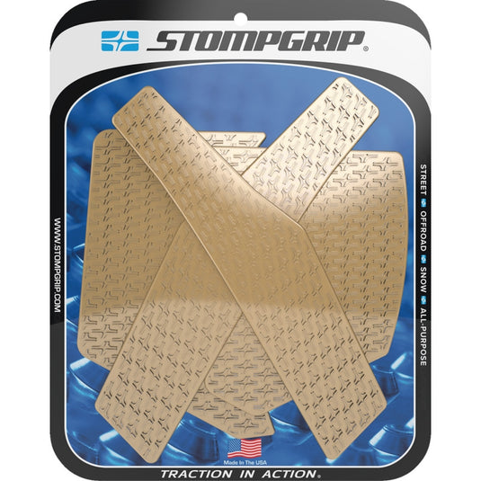 Stompgrip 55-14-0190C Icon Profile Traction Tank Grip - Street - Clear