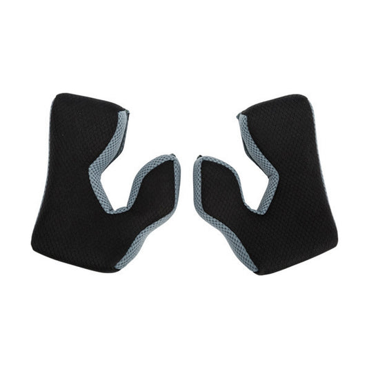 Fly Racing Cheek Pads for Formula CP Helmets - Lg - 40mm - Black/Gray