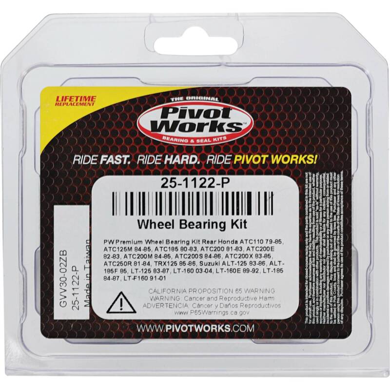 Load image into Gallery viewer, Pivot Works 25-1122-P PIV Wheel Bearing Kit
