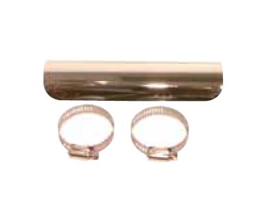 Emgo 80-03202 Heat Shield - 4in.