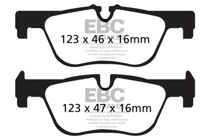 Load image into Gallery viewer, Ebc DP32132C EBC Redstuff Brake Pad Sets
