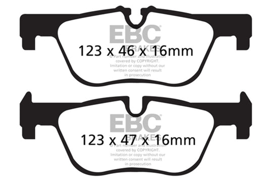 Ebc DP32132C EBC Redstuff Brake Pad Sets