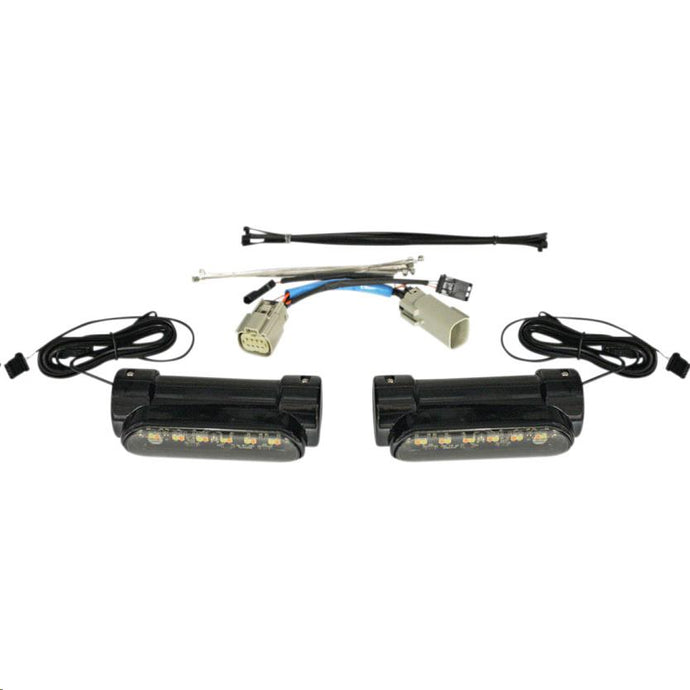 Custom Dynamics CD-CB-AW-TKE-B Engine Guard LED - Gloss Black