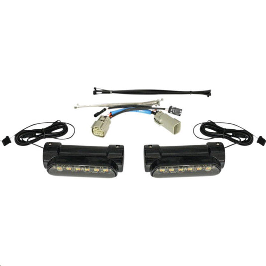 Custom Dynamics CD-CB-AW-TKE-B Engine Guard LED - Gloss Black