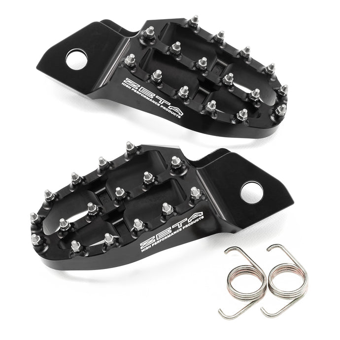 Zeta ZE93-1670 Footpegs - Black