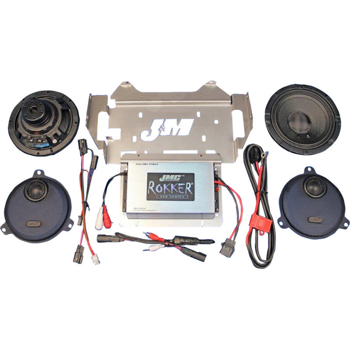 J&M RKT6-400HC14 Rokker Stage-6 400W Amplifier/ Speaker Kit