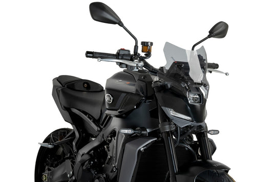 Puig 22077H Naked New Generation Sport Windscreen - Smoke