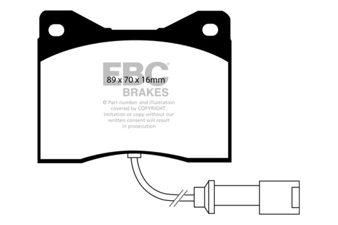 Ebc DP3753C EBC Redstuff Brake Pad Sets