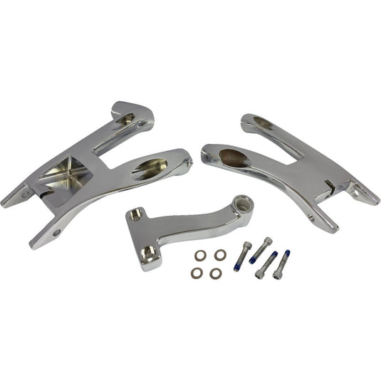 Drag Specialties 1621-1052 Driver Floorboard Mounts - Chrome