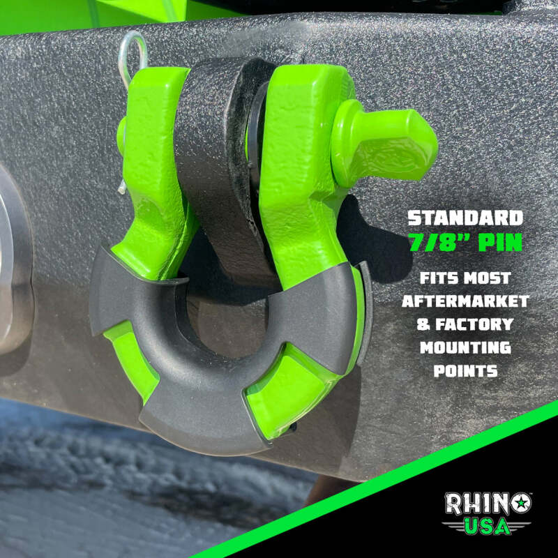 Load image into Gallery viewer, Rhino Usa SUPERSHACK-GRN RSA Shackles
