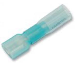Namz NIS-19164-0050 Heat Shrink 0.25in. Female Quick Disconnect for 14-16 Gauge Wire