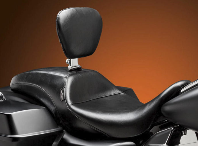 Le Pera LK-987BR Outcast Seat with Backrest - Smooth Seat