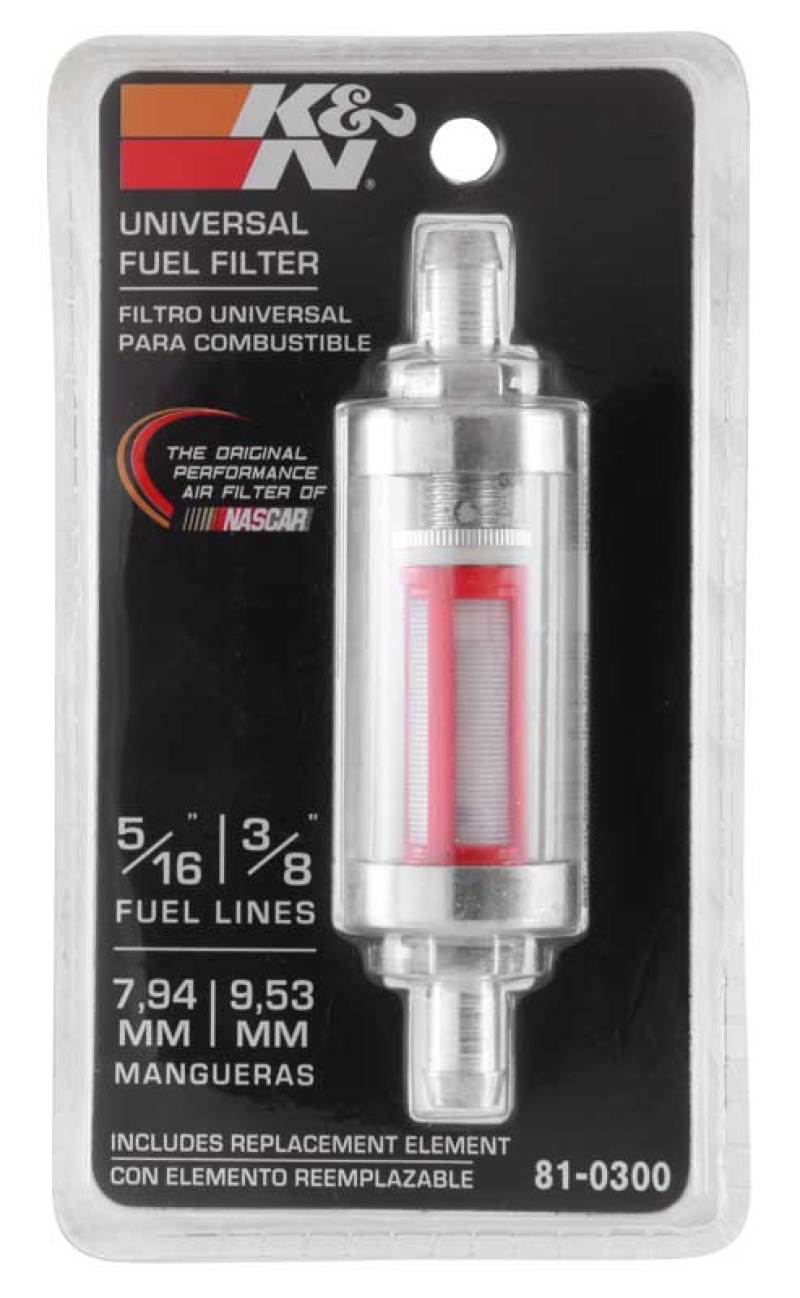 Load image into Gallery viewer, K&amp;N Engineering 81-0300 KN Inline Fuel Filter
