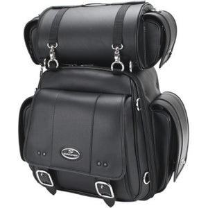 Saddlemen 3515-0171 CD3600 Sissy Bar Bag with Roll Bag