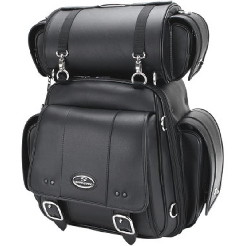 Saddlemen 3515-0171 CD3600 Sissy Bar Bag with Roll Bag