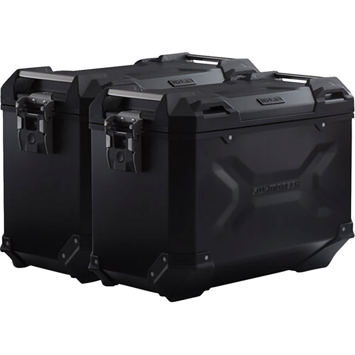 Sw-Motech KFT.22.140.70100/B TRAX ADV Side Case Set - 45/45l. - Black