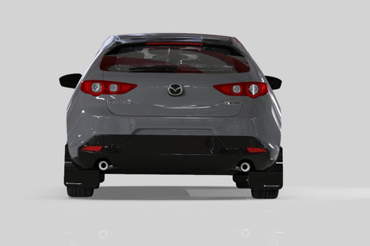 Rally Armor MF61-UR-BLK/RD RAL UR Blk Flap/Rd Logo