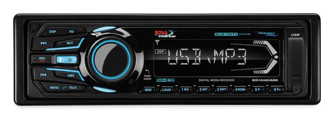 Boss Audio MR1308UABK Detachable Face Plate for Single-Din Mech-Less Multimedia Player