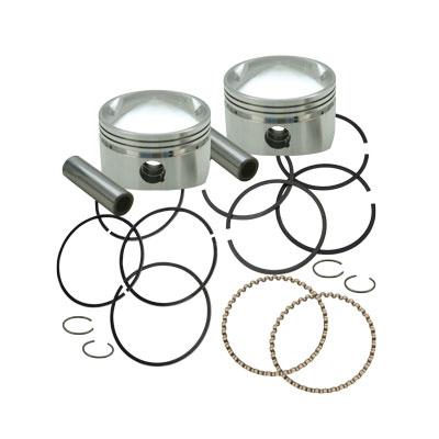 S&S Cycle 106-5537 Forged Pistons for 88ci.- 103ci. Motors and Sidewinder Kit - .020 Oversize