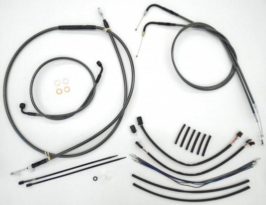 Magnum 487652 Black Pearl Handlebar Installation Kit for 10-12in. Ape