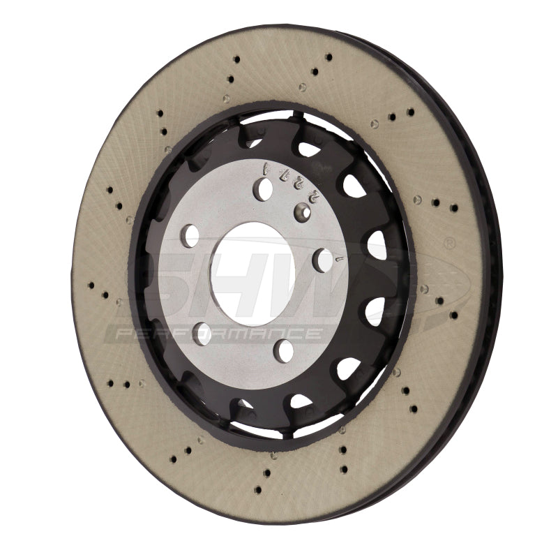 Load image into Gallery viewer, Shw Performance ARX49211 SHW Drilled-Dimpled LW Rotors
