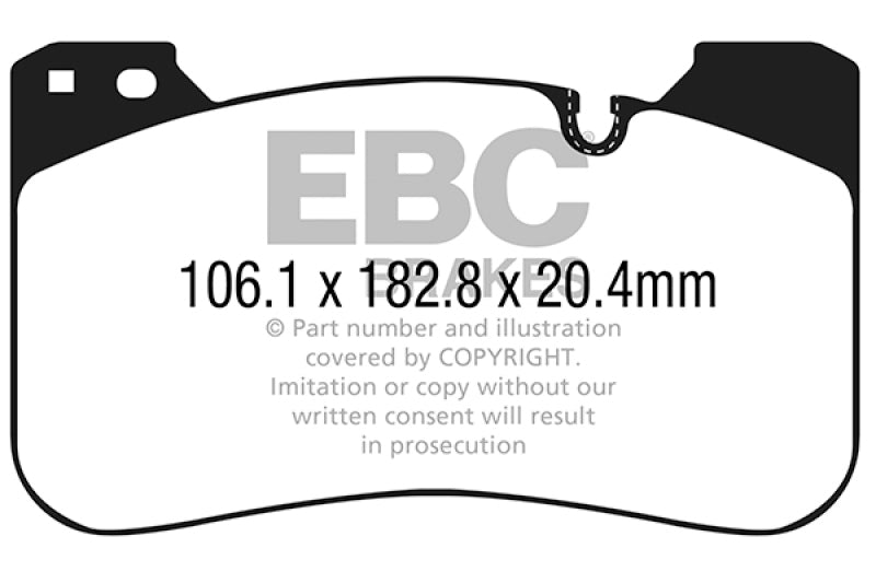 Load image into Gallery viewer, Ebc DP32331C EBC Redstuff Brake Pad Sets

