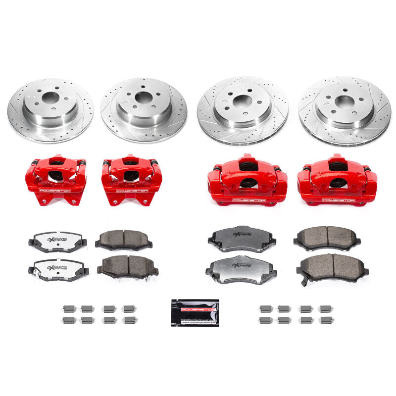 Load image into Gallery viewer, Powerstop BBK-JK-002R PSB Big Brake Conversion Kit
