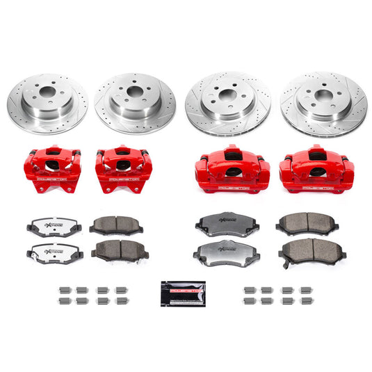 Powerstop BBK-JK-002R PSB Big Brake Conversion Kit