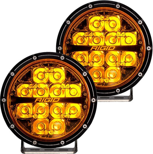 Rigid Industries 36210 360-Series Spot Lights - 6in - Amber
