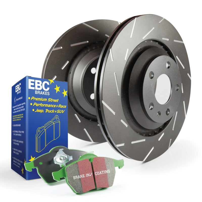 Load image into Gallery viewer, Ebc S2KR1255 EBC USR Slotted Rotor Sets
