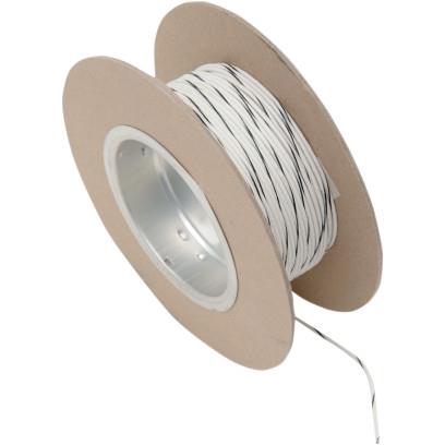 Namz NWR-90-100 OEM Color Wire - White/Black