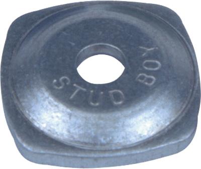 Stud Boy 2193-P6 Power Plate Backer Plates - Natural - 5/16in. Thread