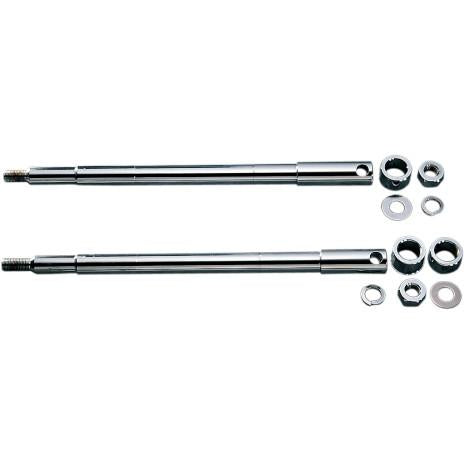 Drag Specialties DS-223033 Chrome Axle Kit - Front