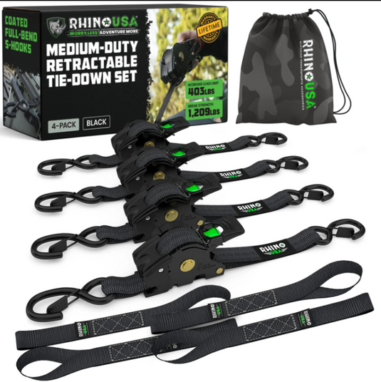 Rhino Usa TD-RSRE1X10-2GRN RSA Straps