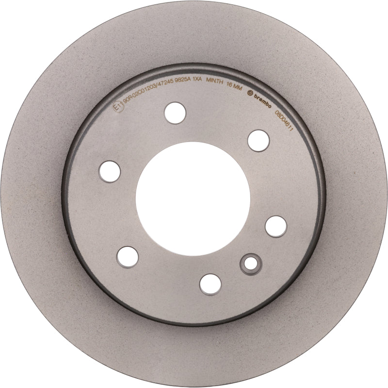 Load image into Gallery viewer, Brembo Oe 08.D046.11 BRE Drilled UV Coated Rotors
