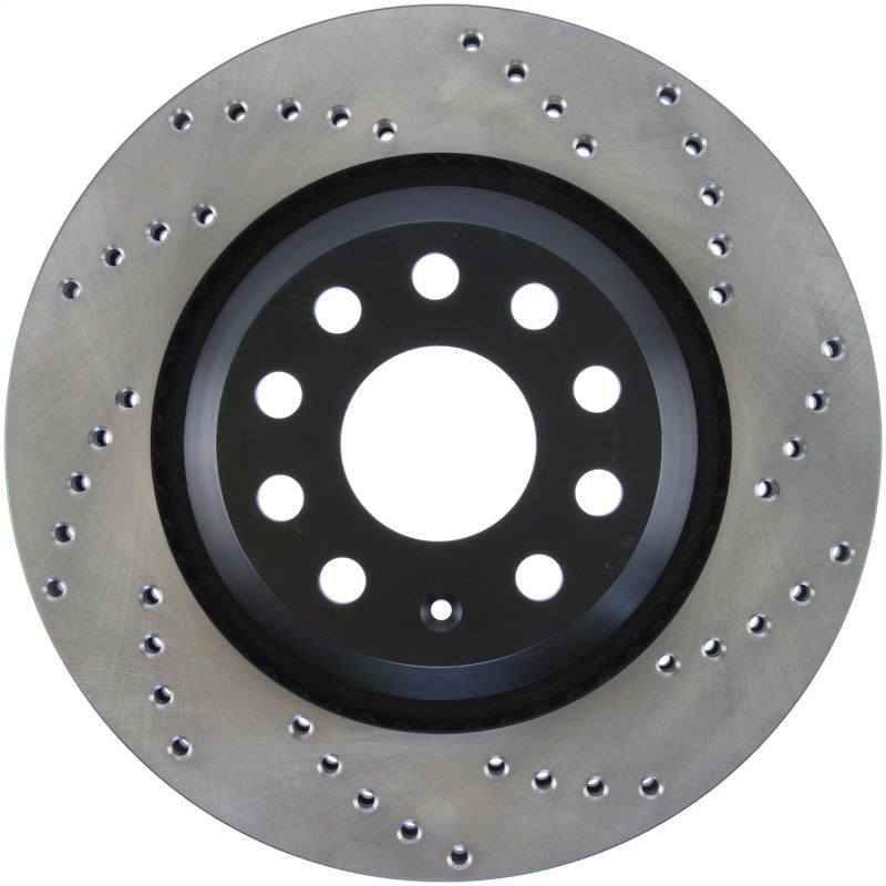 Load image into Gallery viewer, Stoptech 128.33113L ST Drilled Sport Brake Rotors
