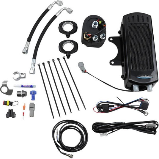 Ultracool SMD-1G Frame Mounted Oil Cooler Kit - Gloss Black