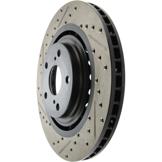 Stoptech 127.44158R ST Slot & Drill Brake Rotors